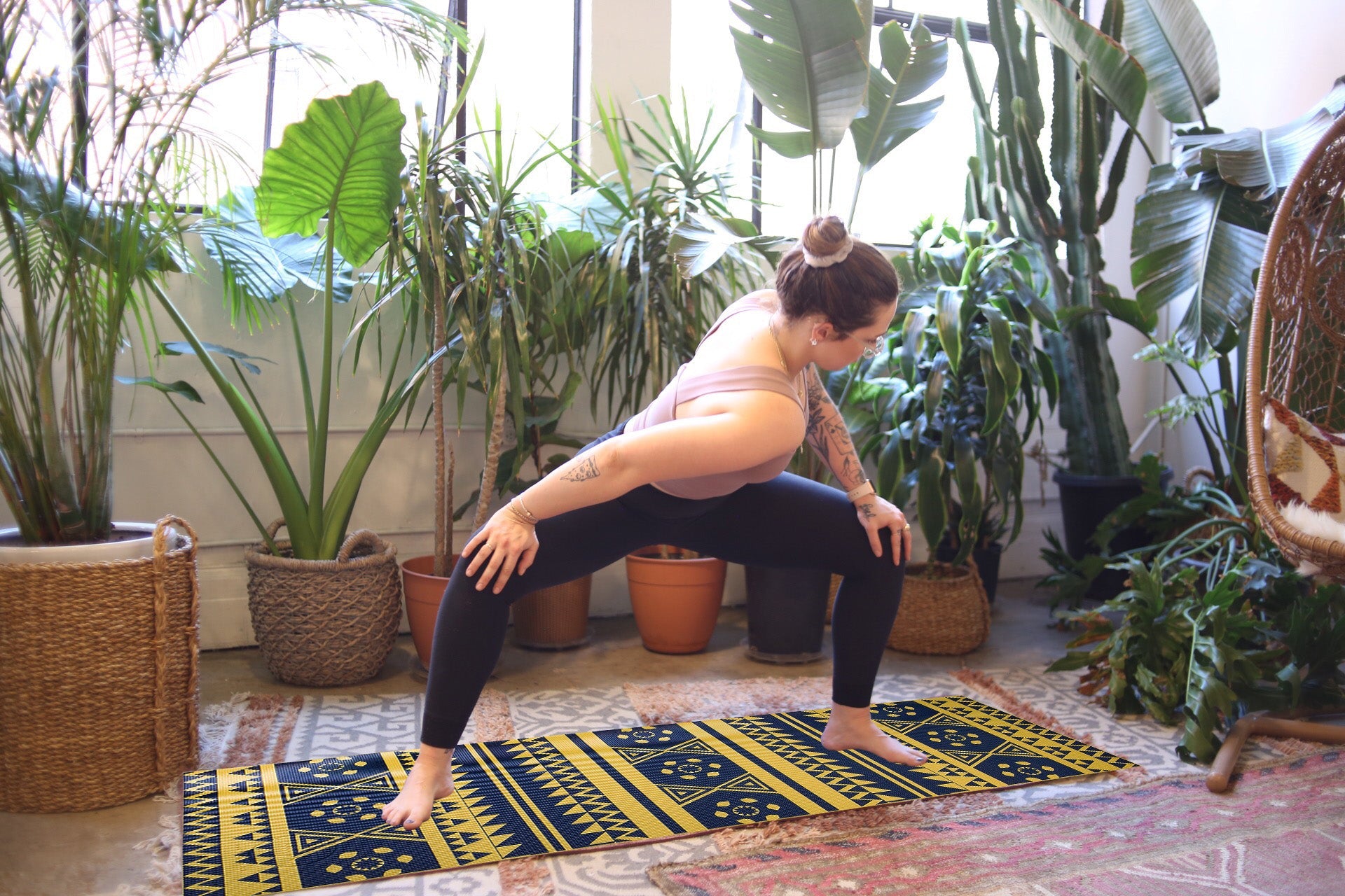 Printed PVC Premium Yoga Mat-5