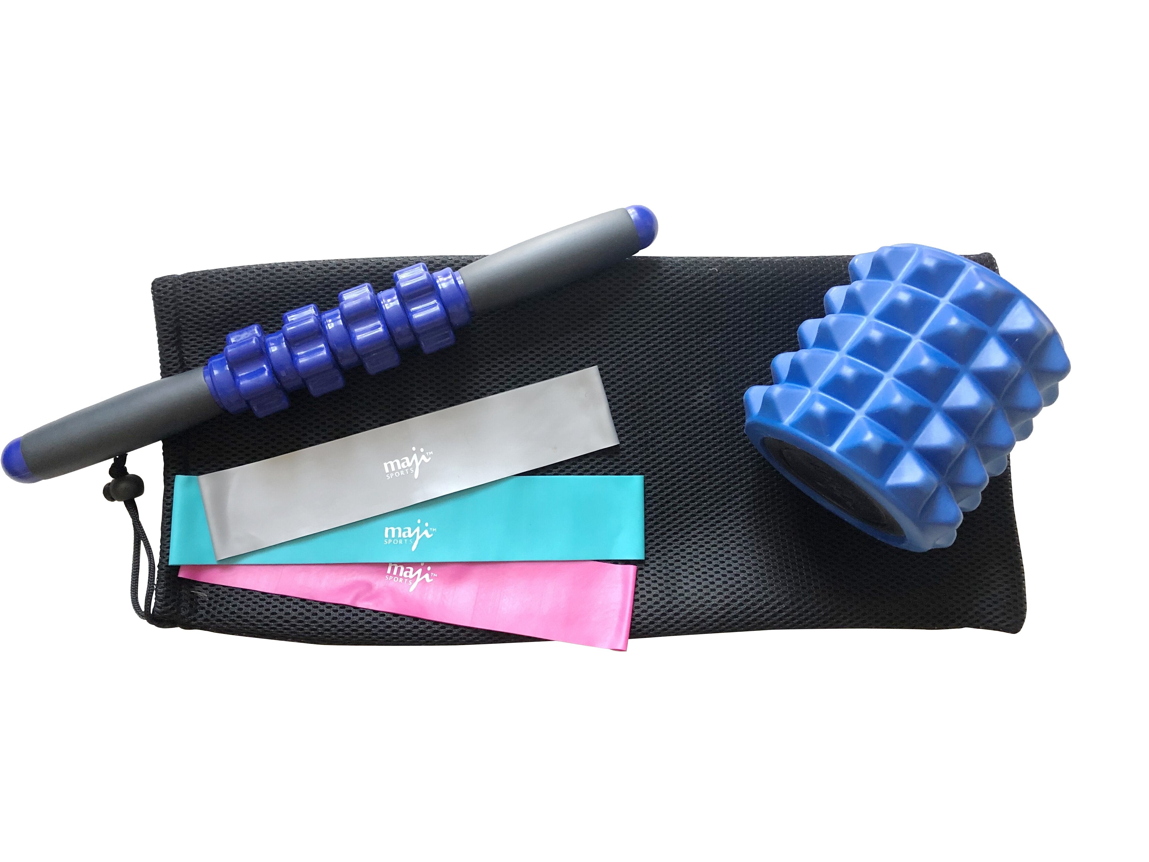 Muscle Recovery & 3 Pack Resistance Band Bundle-0