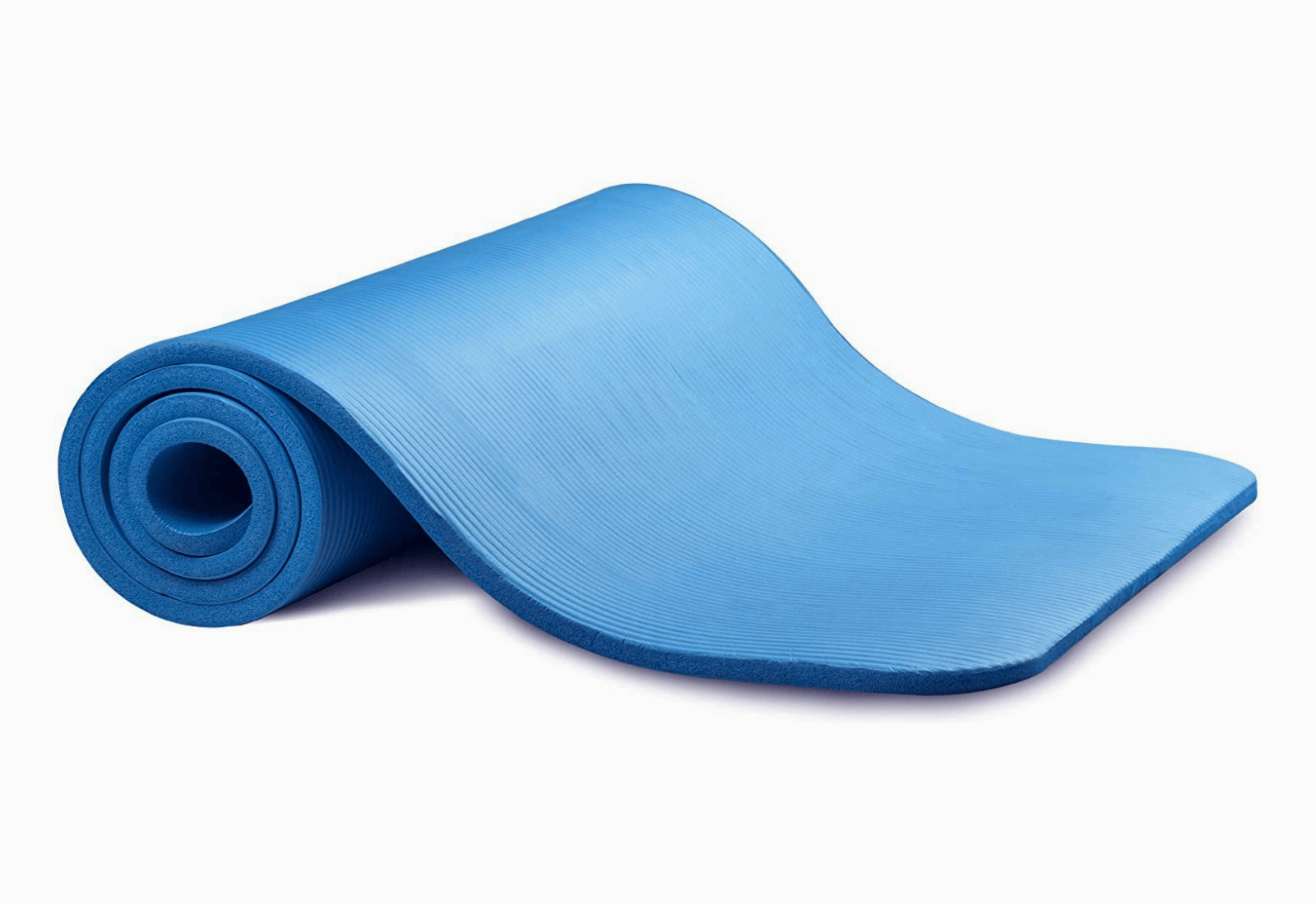 Thick Yoga and Pilates Exercise Mat with Carrying Strap-0