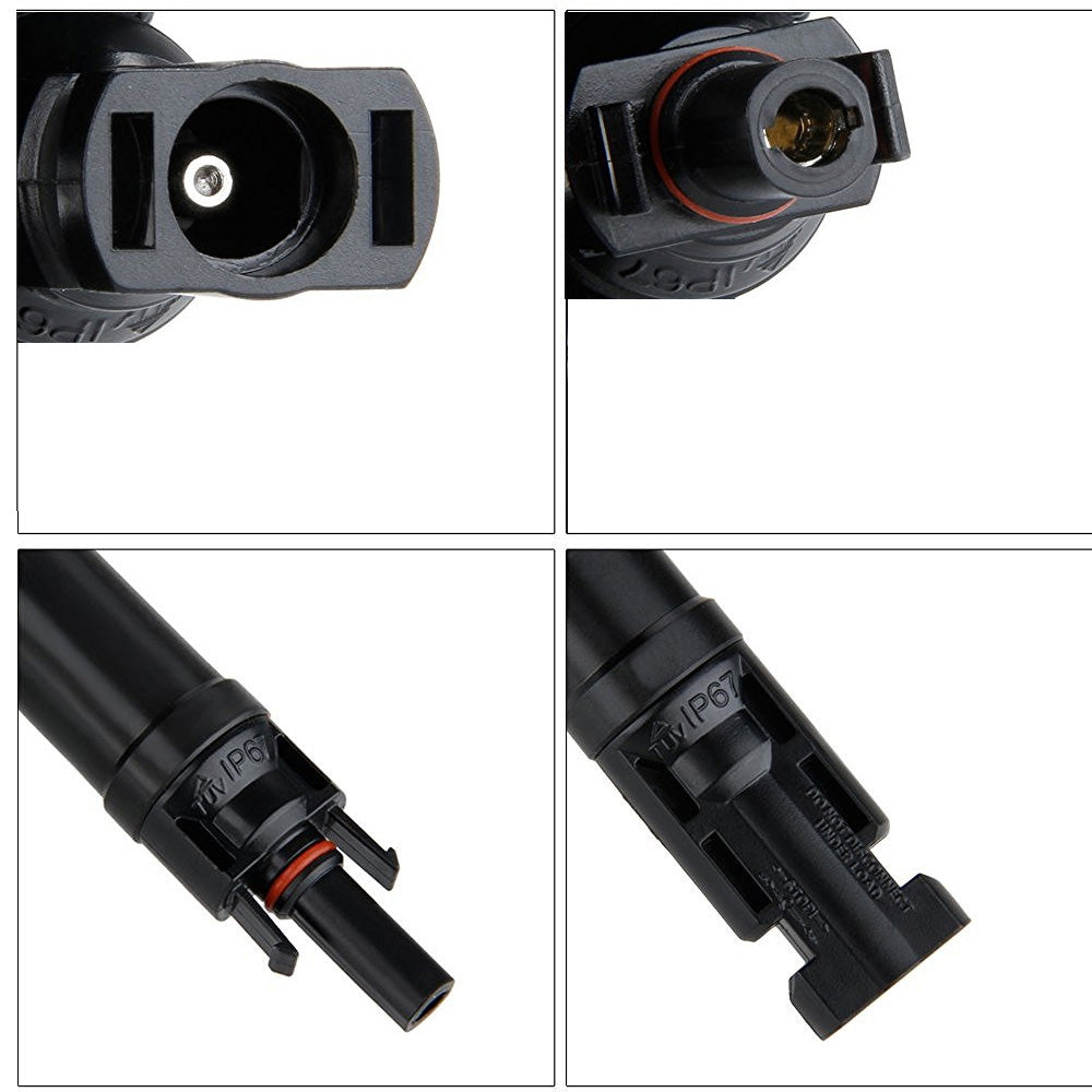 ACOPOWER 20A 4 Pair PV in-Line Diode Connector-2