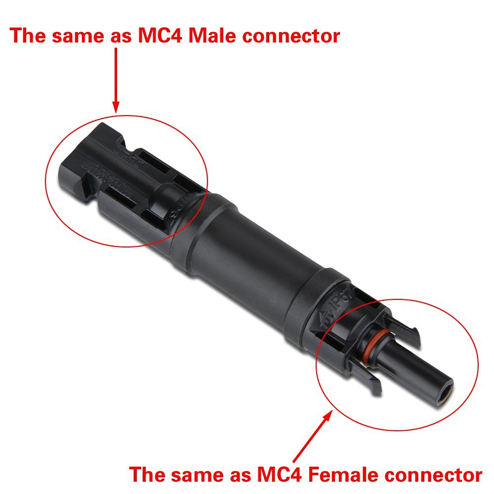 ACOPOWER 20A 4 Pair PV in-Line Diode Connector-5