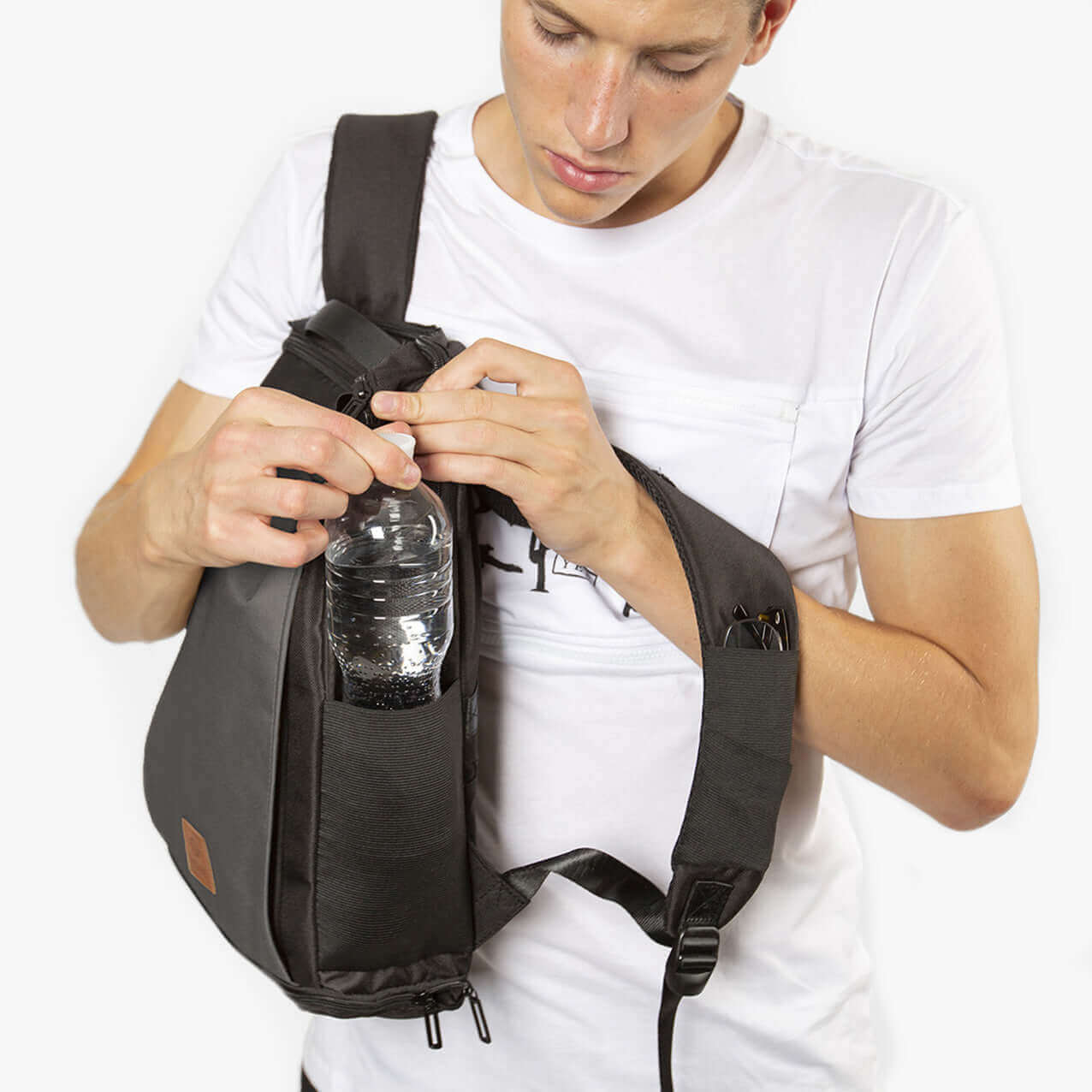 CITYC Laptop 2 in 1 Backpack Wet Road-8