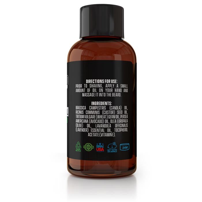 Natural Unscented Pre Shave Oil 2oz