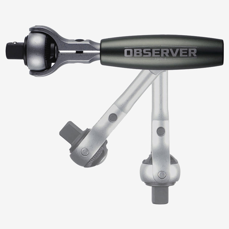 Dual-Flex Ratchet, 72-Teeth, Pivoting Handle, Rotating Head, Quick Release, Reversible-0
