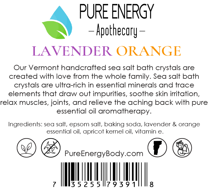 Bath Crystals (Lavender Orange)-3
