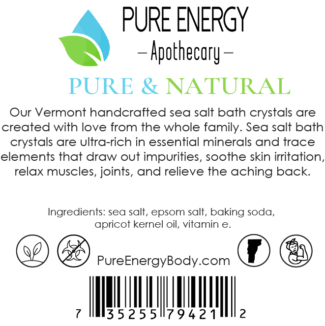 Bath Crystals (Pure & Natural, Unscented)-3