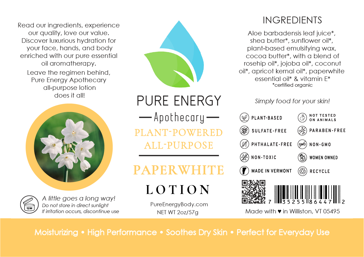Natural All Purpose Lotion  2 oz (Paperwhite)-2