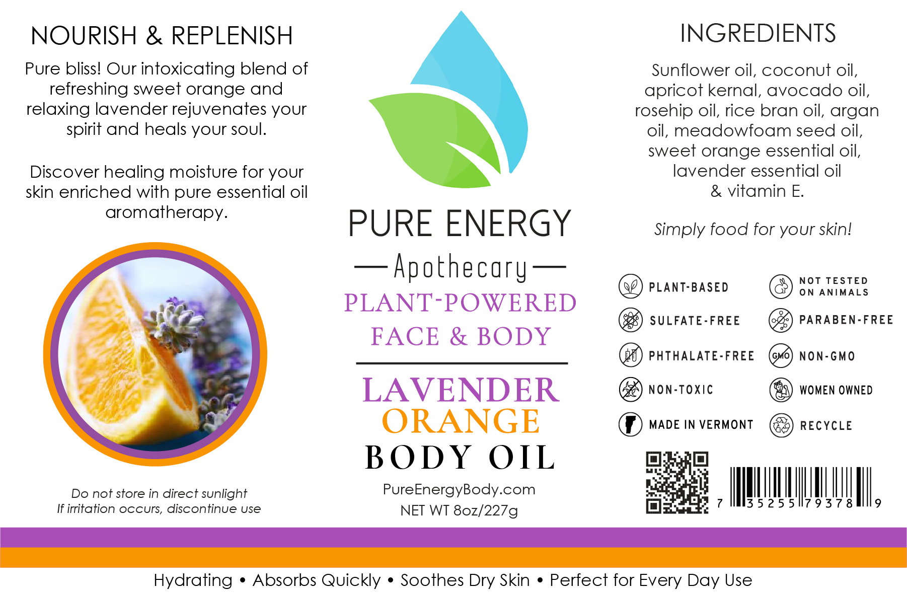 Skin Oil (Lavender Orange)-3