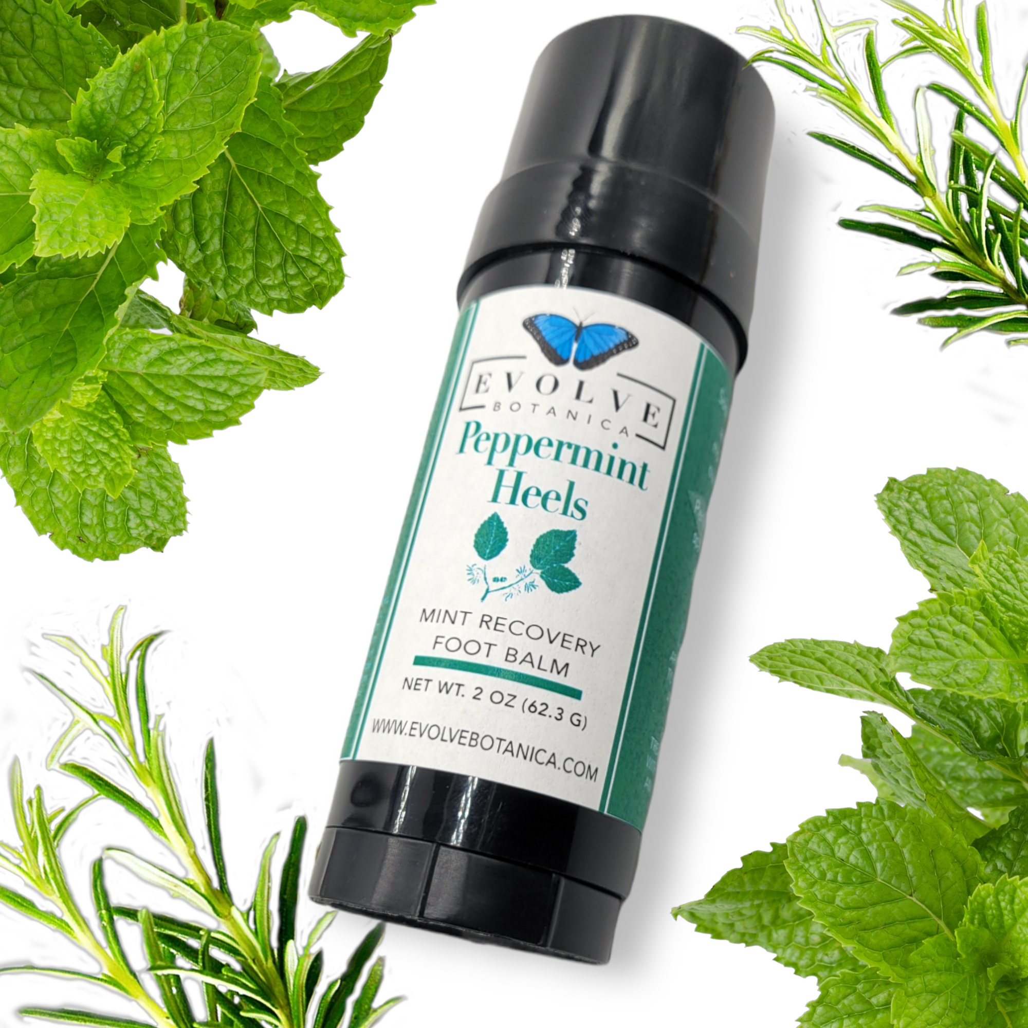 Skincare - Peppermint Heels Mint Restore Foot Balm-1