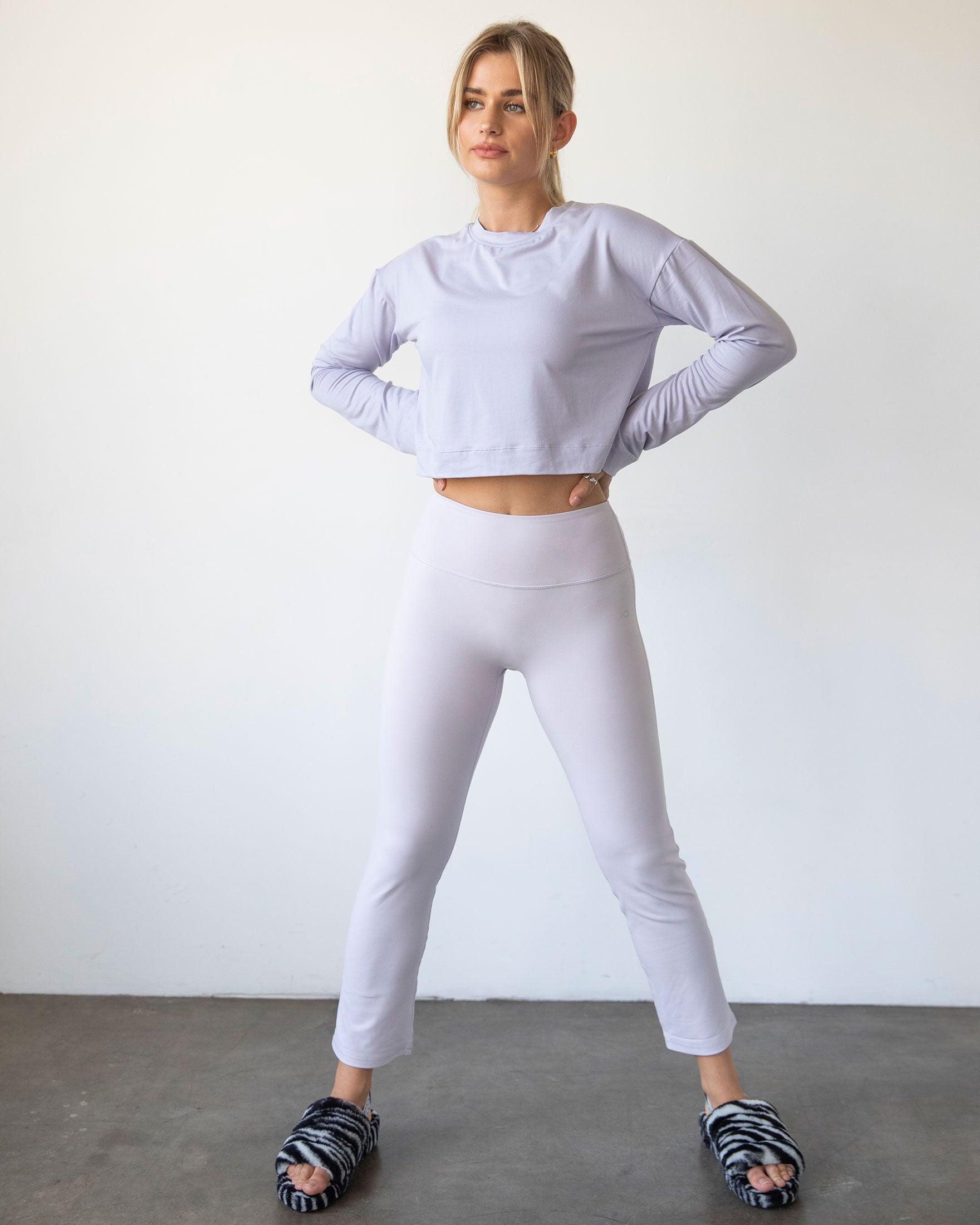 Go With The Flow Crop Long Sleeve-3