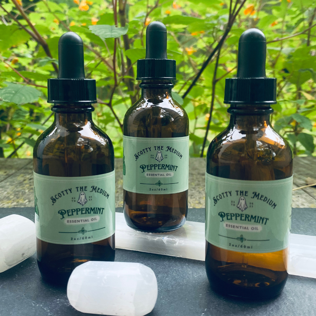 Scotty the Medium Peppermint Essential Oil - 60ml (2oz) Single Bottle-0