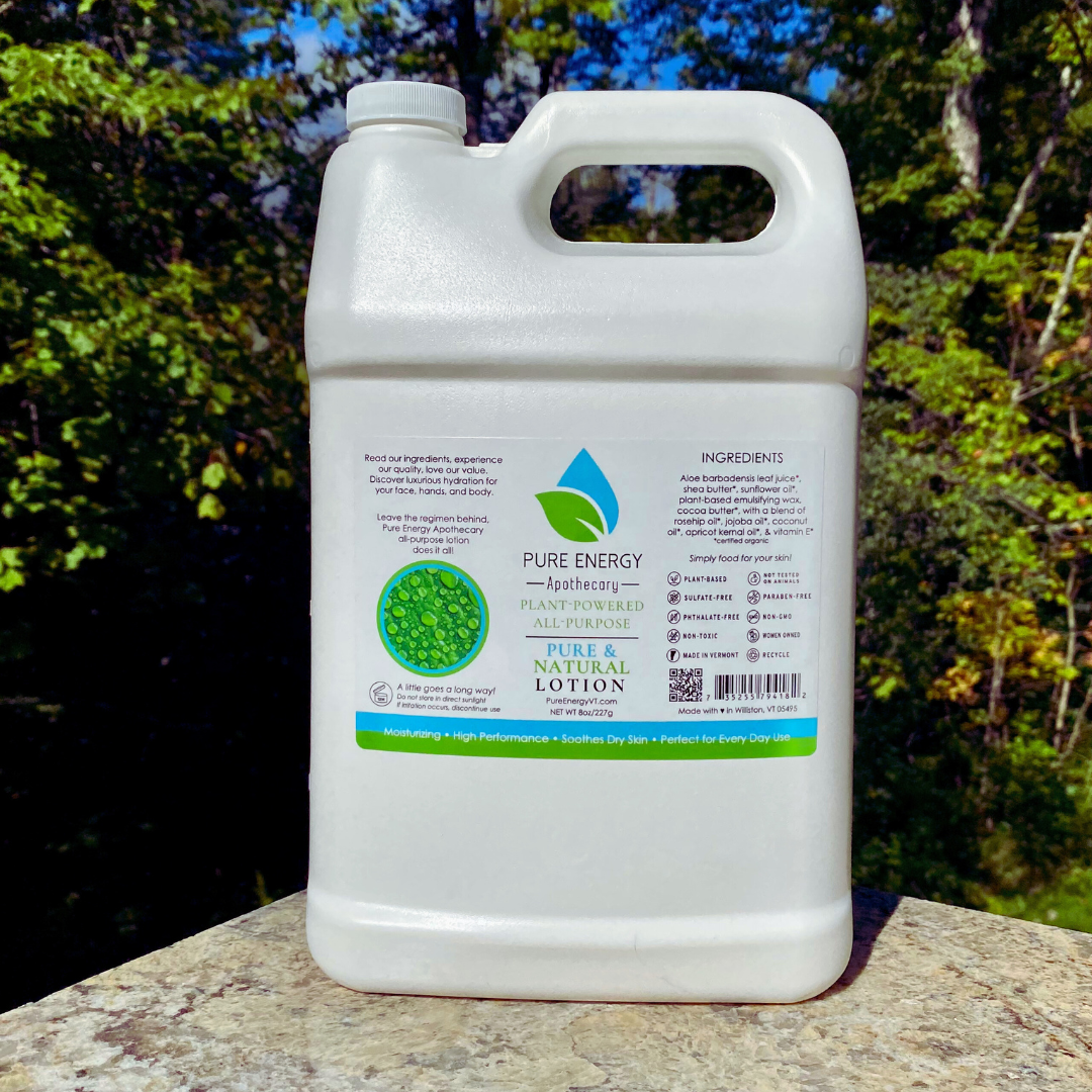 Back Bar: Natural All Purpose Lotion 128 Oz (Pure & Natural, Unscented)-0