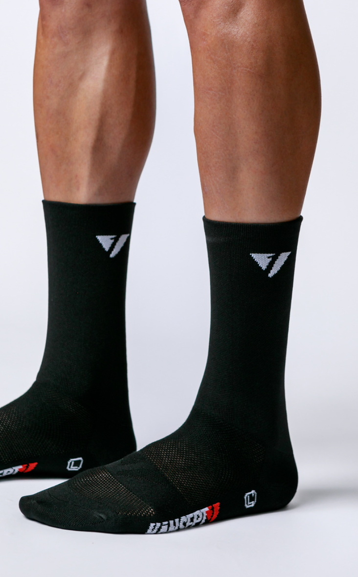 ProSpec Rouleur Socks | RaceDay | Stealth Black-1