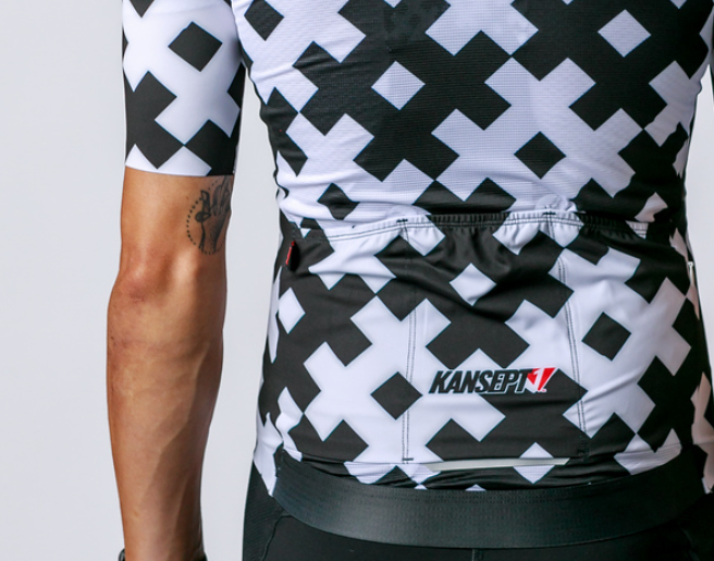 NOW ON SALE!!!  Men's ProSpec Rouleur SZ Jersey | #HashTag MACRO | Obsidian Black/White-5
