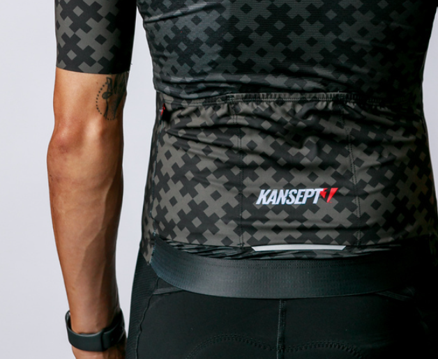 NOW ON SALE!!! Men's ProSpec Rouleur SZ Jersey | #HashTag | Obsidian Black/Asphalt Gray-3