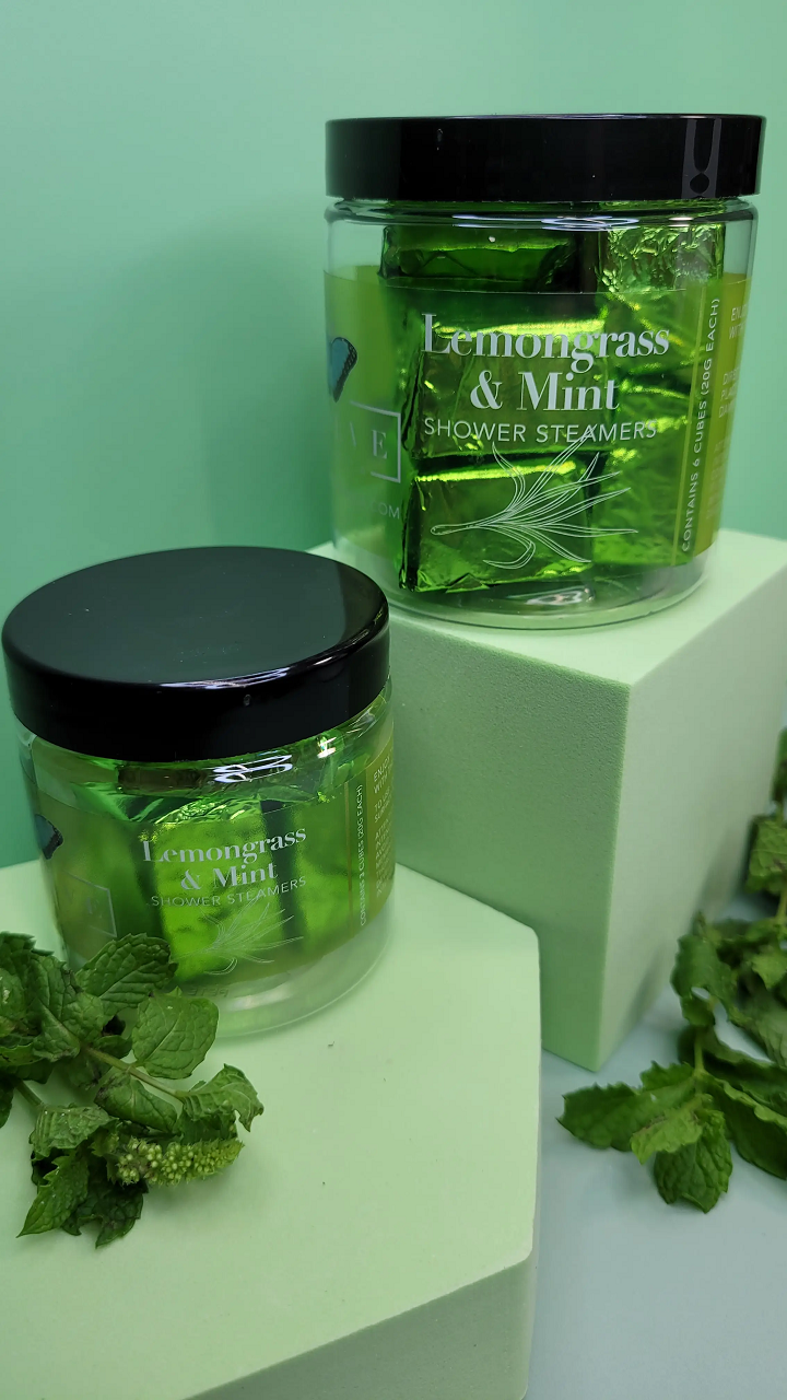 Shower Steamers - Lemongrass Mint-2