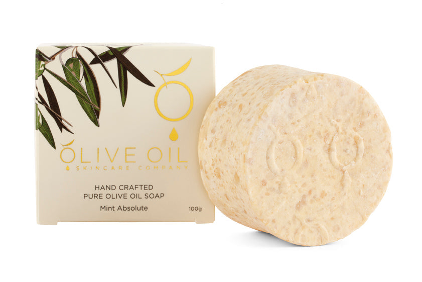 Olive Oil Soap, All-Natural,  Mint Absolute ,100g-1