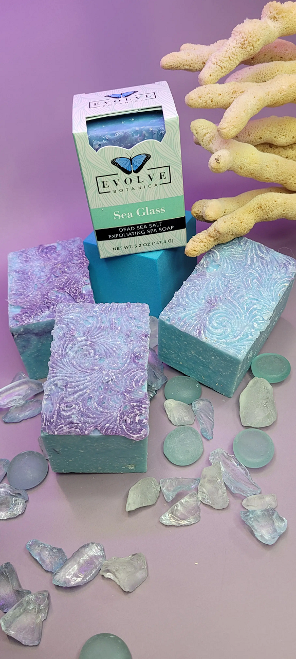 Specialty Soap - Sea GLass Salt Bar-4