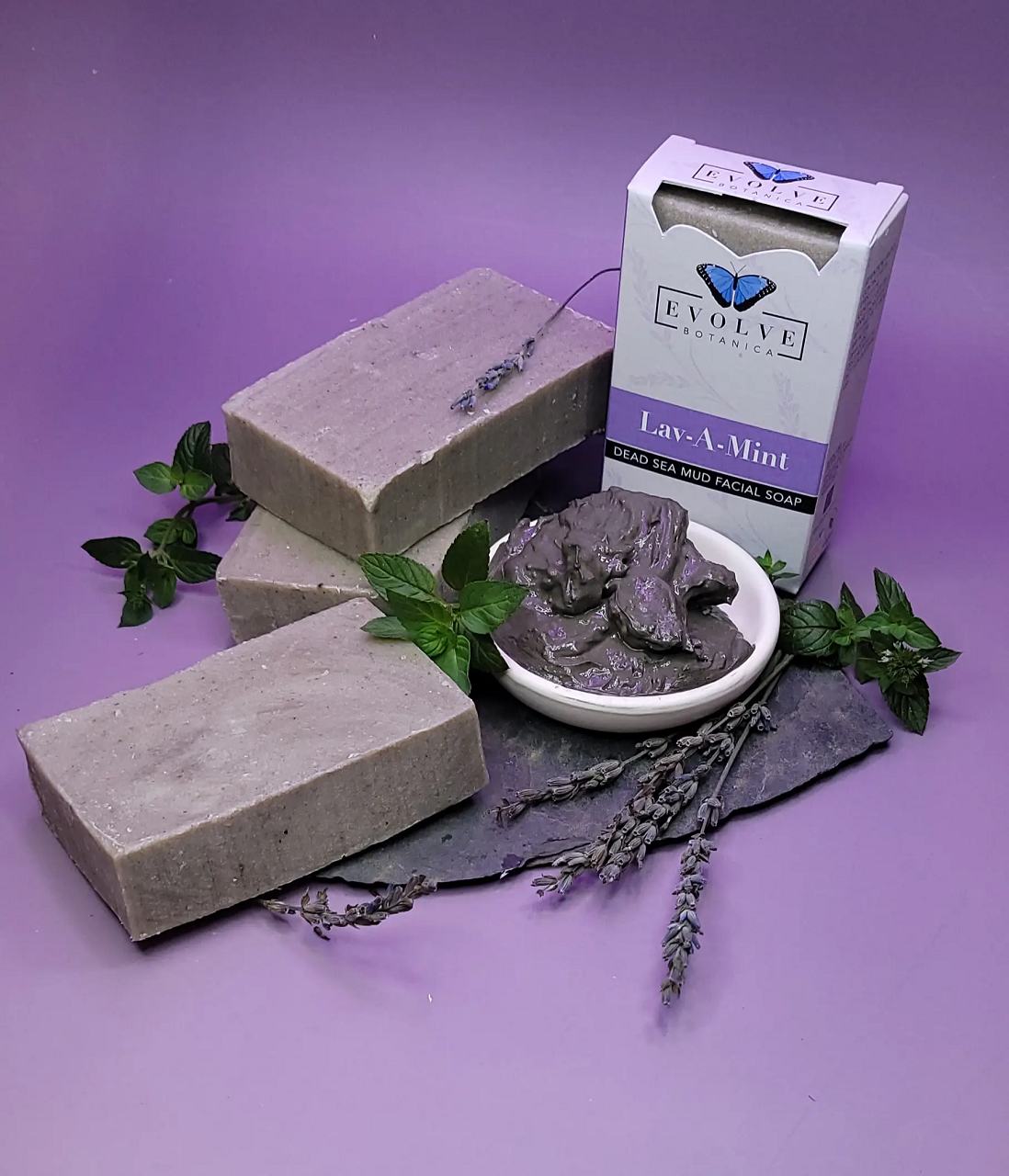 Standard Soap - Lav-A-Mint Dead Sea Mud (Facial Soap)-1