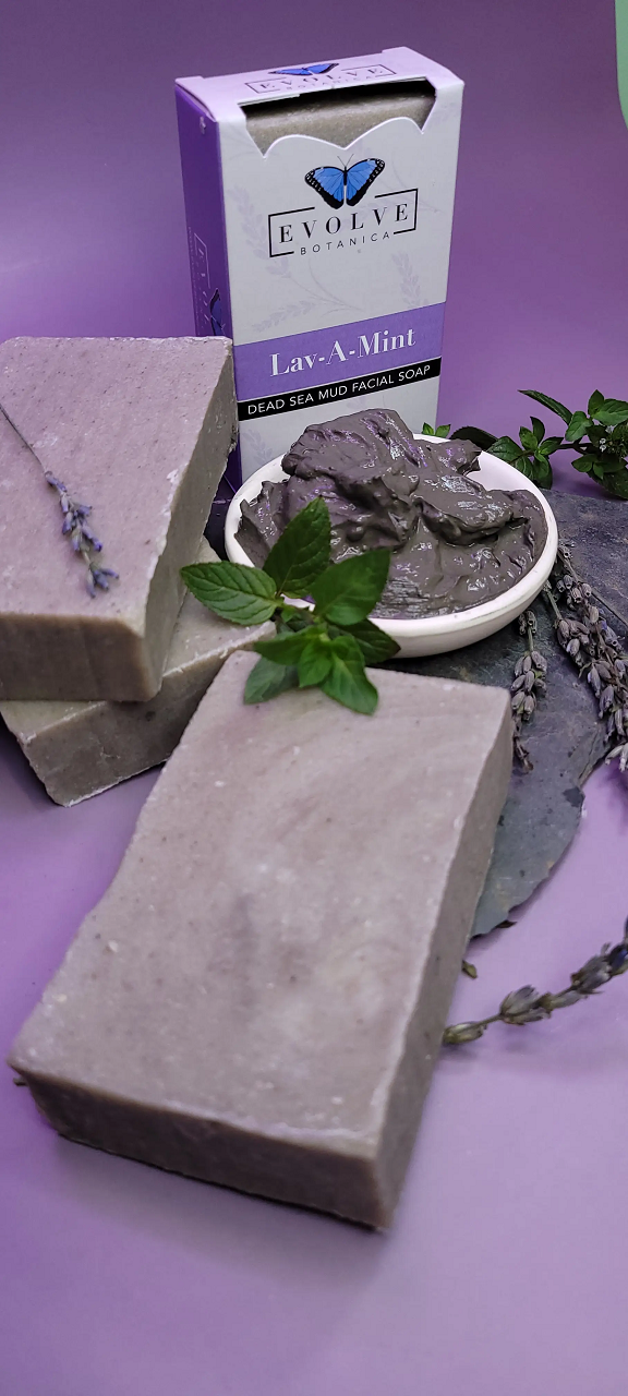 Standard Soap - Lav-A-Mint Dead Sea Mud (Facial Soap)-2