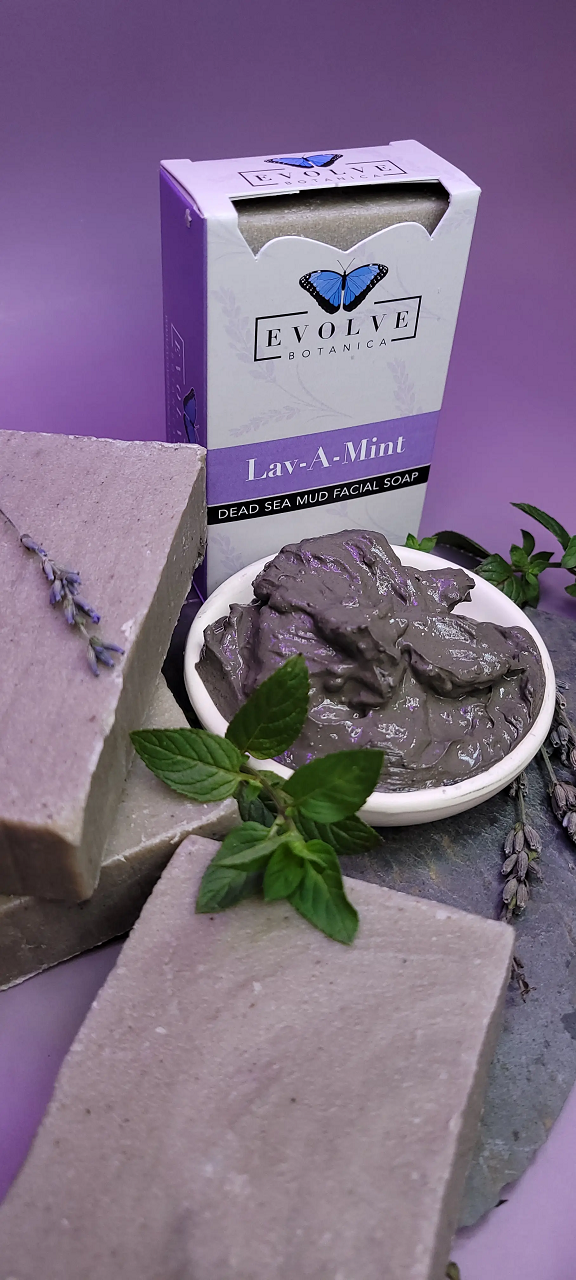 Standard Soap - Lav-A-Mint Dead Sea Mud (Facial Soap)-3