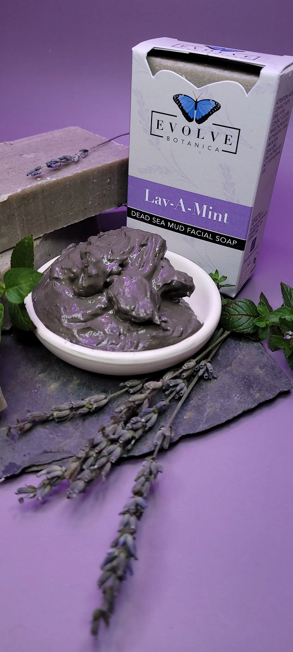 Standard Soap - Lav-A-Mint Dead Sea Mud (Facial Soap)-4