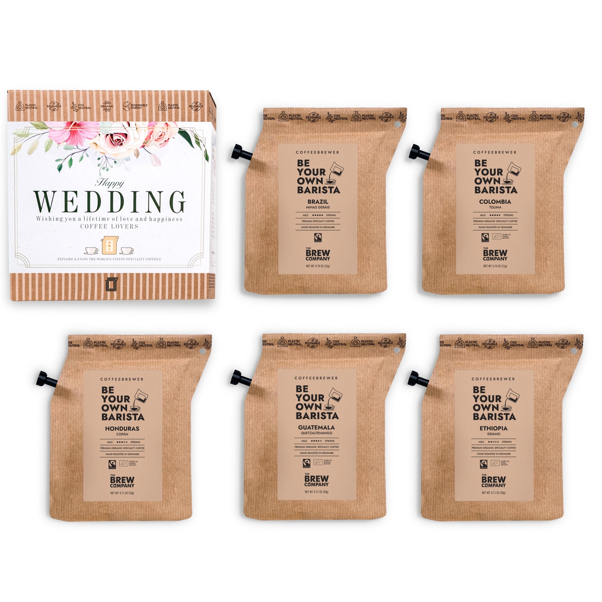 HAPPY WEDDING SPECIALTY COFFEE GIFT BOX-1