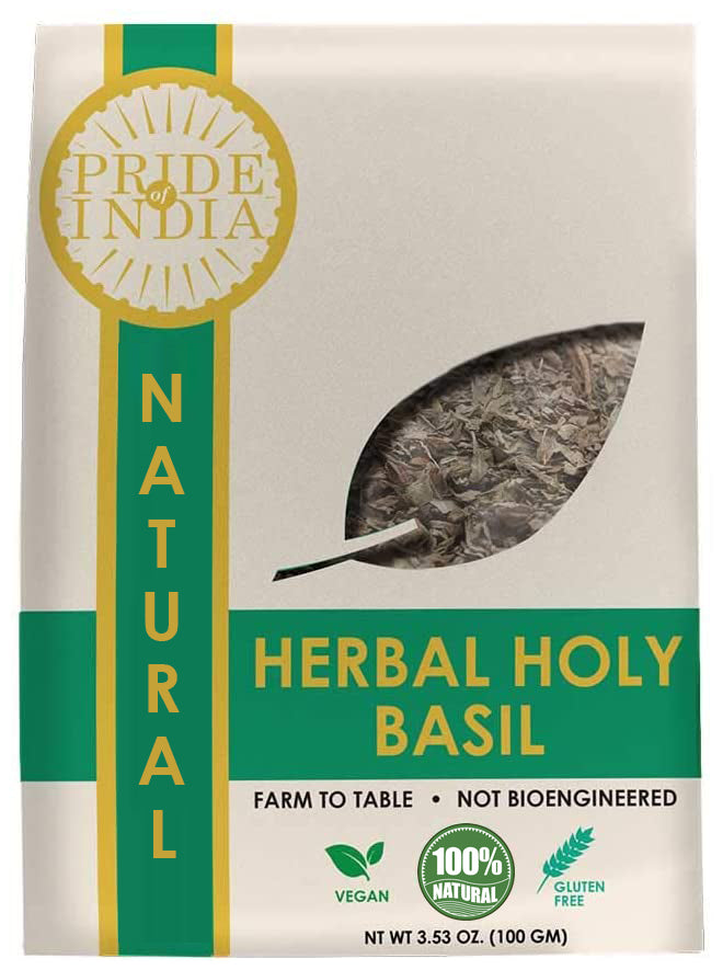 Gourmet Tulsi (Holy Basil) Cut & Sifted-7