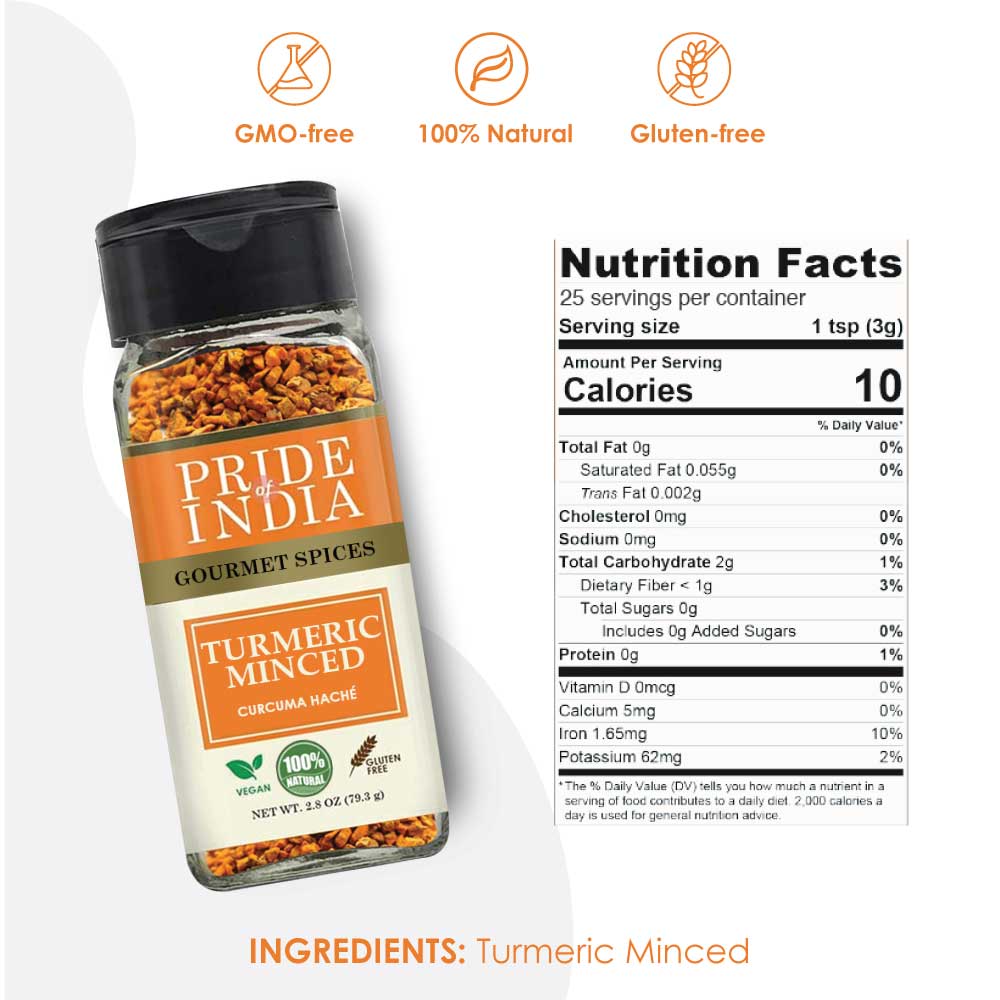 Gourmet Turmeric Minced Whole-1