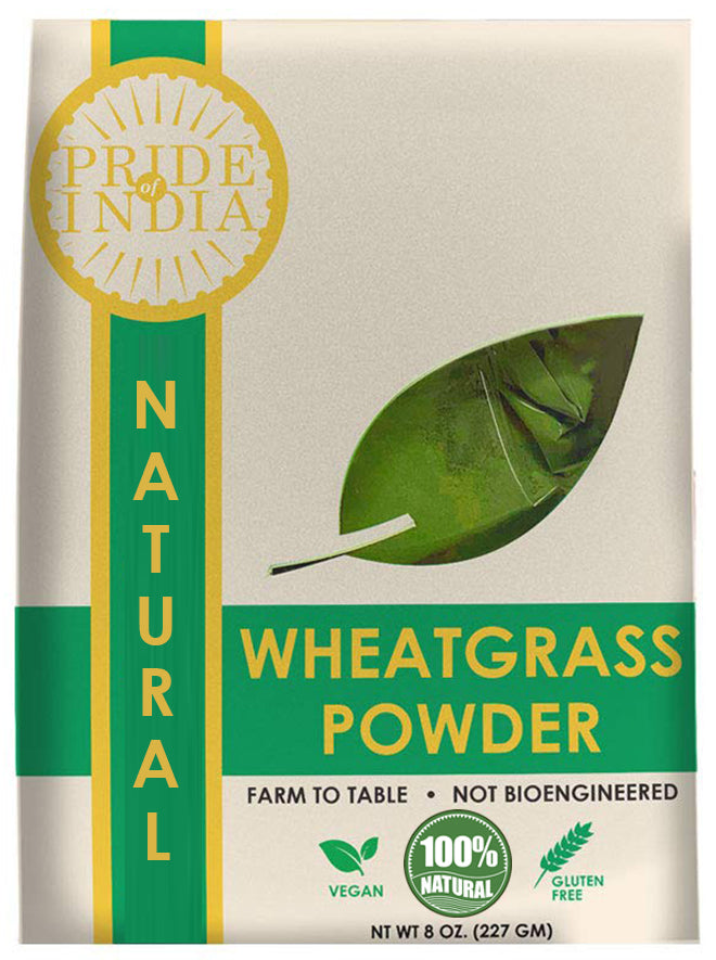 Natural Wheatgrass Powder - Half Pound (8oz - 227gm)-0