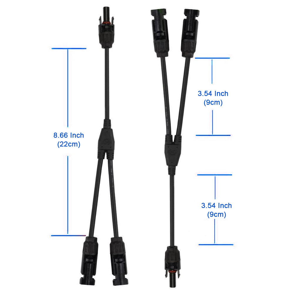 ACOPOWER 12V  Poly Solar RV Kits + MPPT / PWM Charge Controller-6