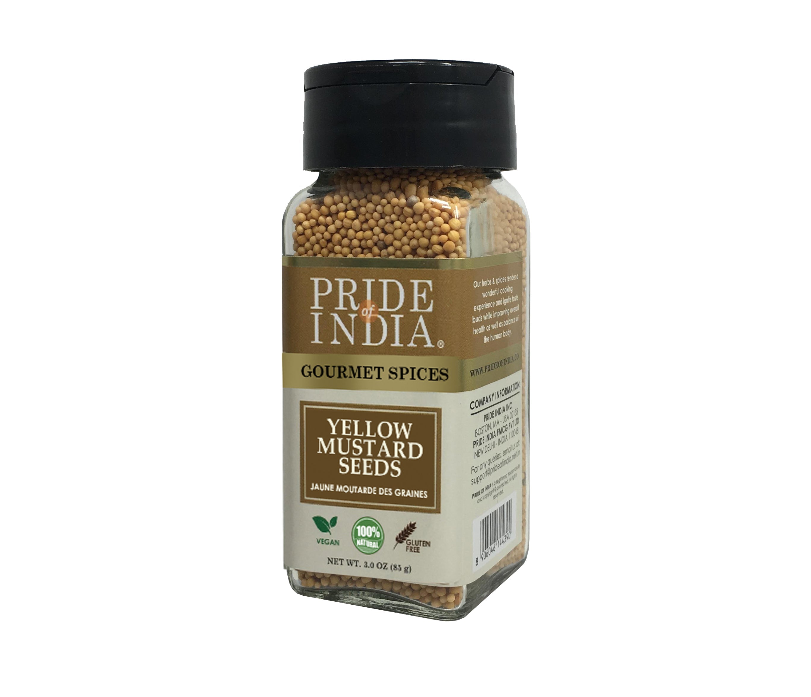 Gourmet Yellow Mustard Seed Whole-1