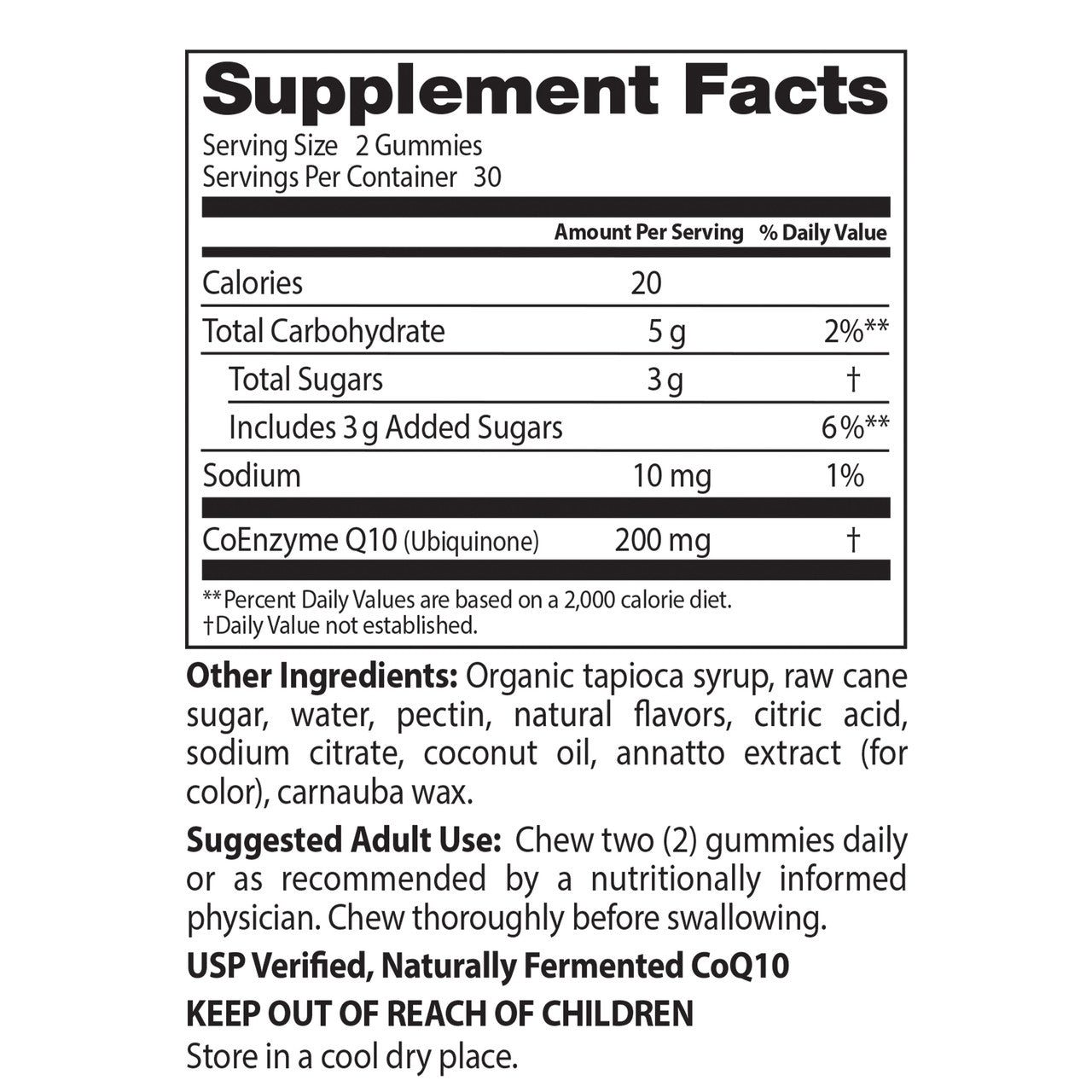 DOCBST COQ10 200MG GUMMI ( 1 X 60 CT   )-3