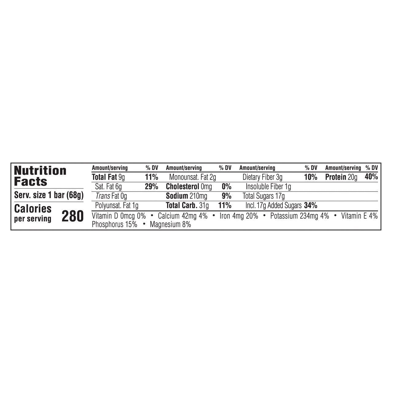 Clif Bar Chocolate Builder Bar (12x2.4 Oz)-1
