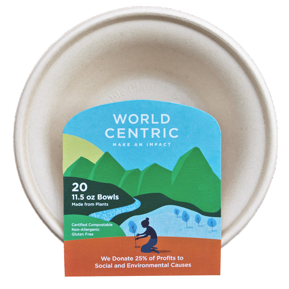 World Centric Bagasse Bowl 11.5Oz (12x20 CT)-0