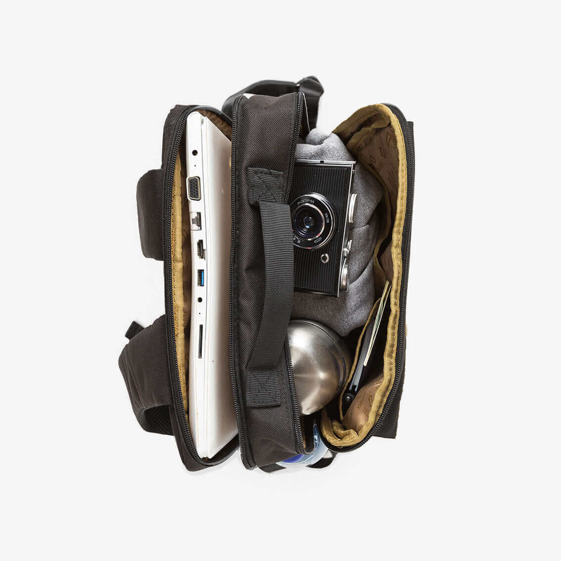 CITYC Laptop 2 in 1 Backpack Wet Road-5