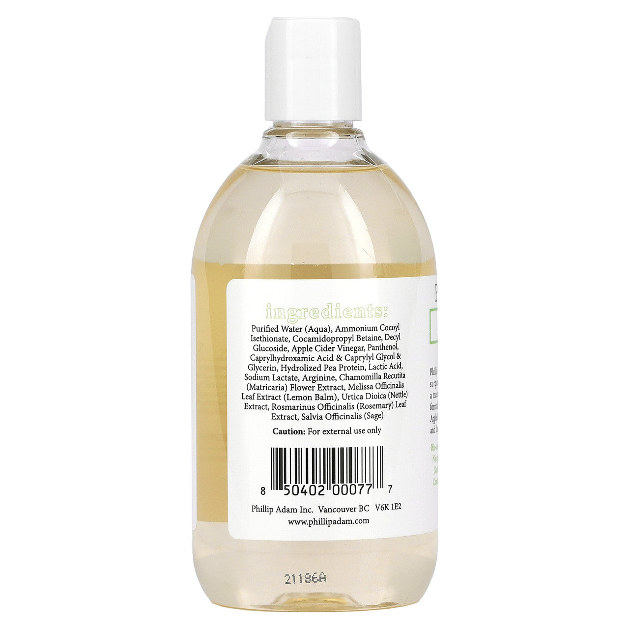 PA SHAMP ACV UNSCENTED ( 1 X 12 OZ   )-1