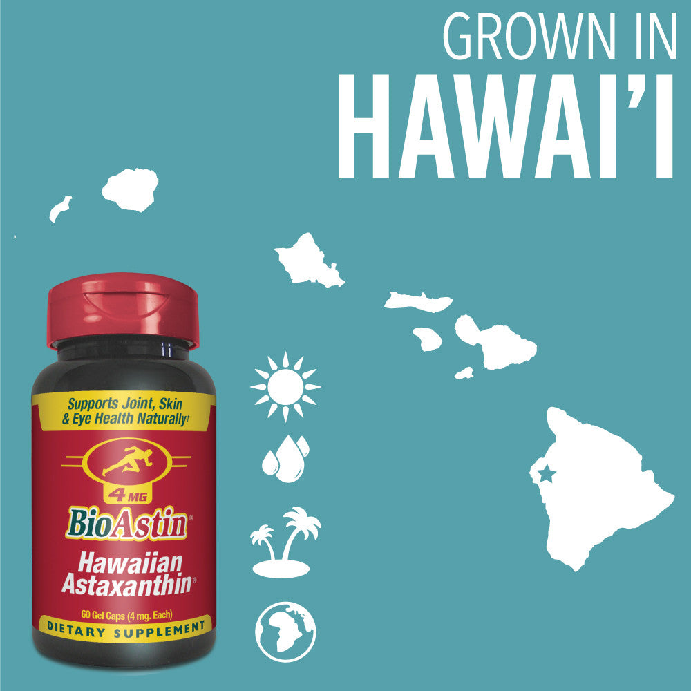Nutrex Hawaii BioAstin Astaxanthin 4mg (1x60 CAP)-4