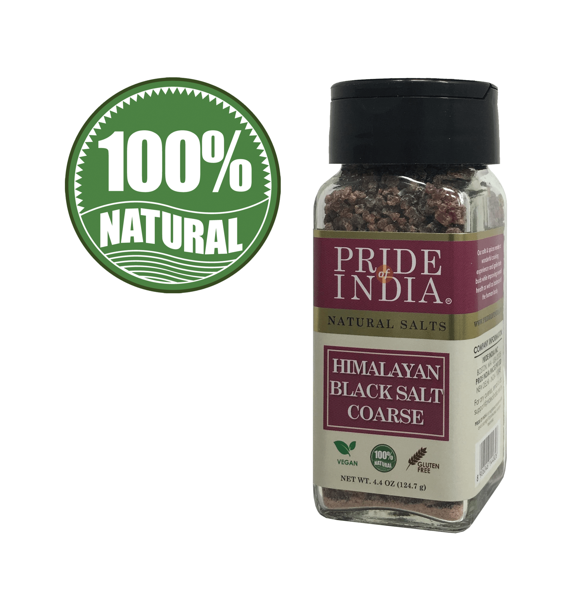 Himalayan Black Crystal Salt (Kala Namak) - Coarse Grind-1