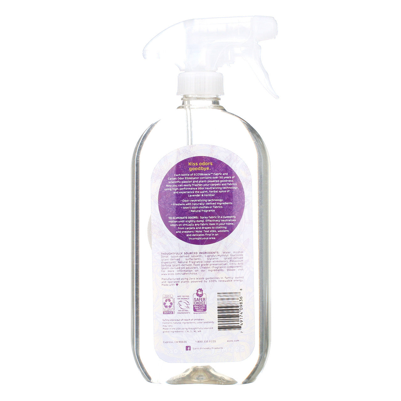 ECOS ODOR ELIM LAVEN VAN ( 6 X 20 OZ   )-6