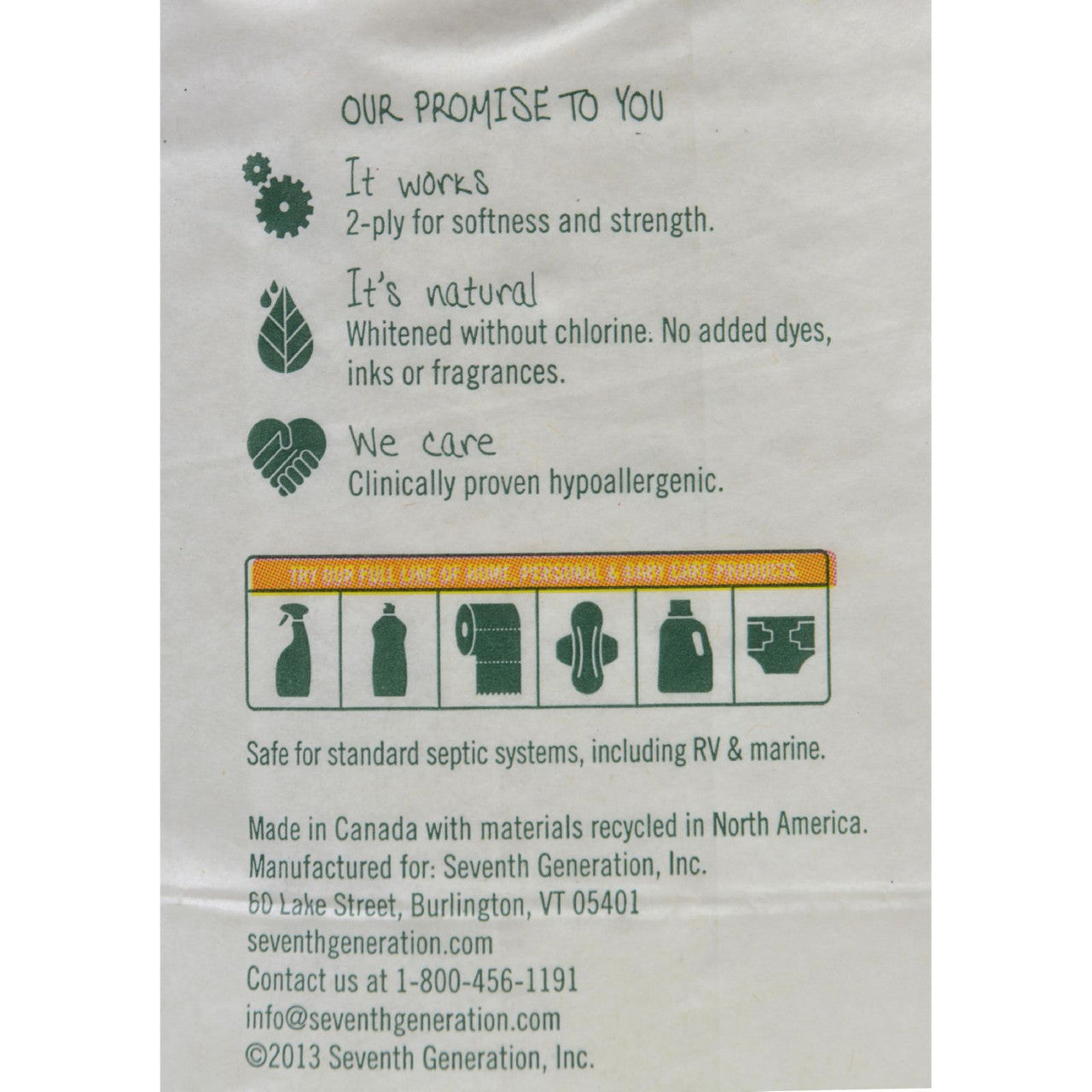 Seventh Generation Bath Tissue 2 Ply (60x500CNT )-1