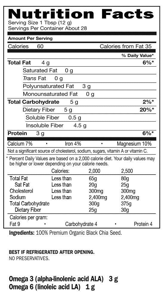 OG1 GOL SEEDS CHIA ( 1 X 12 OZ   )-1