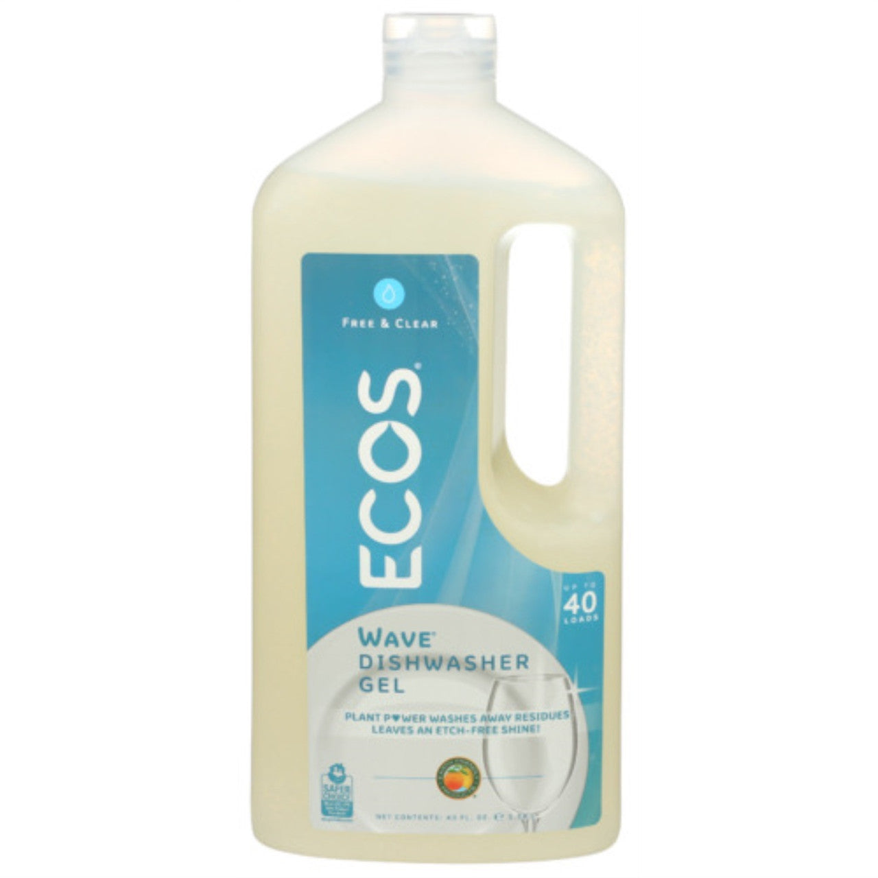 Earth Friendly Auto-Dishwashing Gel Free & Clear (8x40 Oz)-0