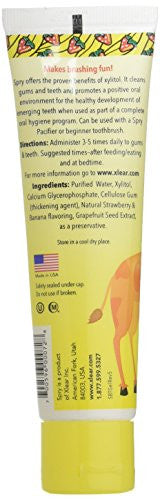 Spry Infant Tooth Gel Strawberry Banana  Flavor  (1x2 OZ)-2