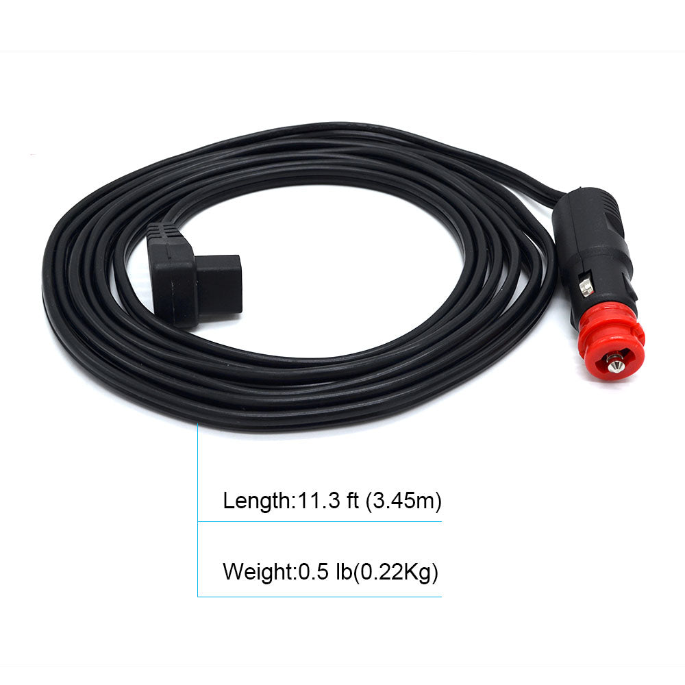 LionCooler DC 12V Power Cables for Portable Refrigerator/Freezer-3
