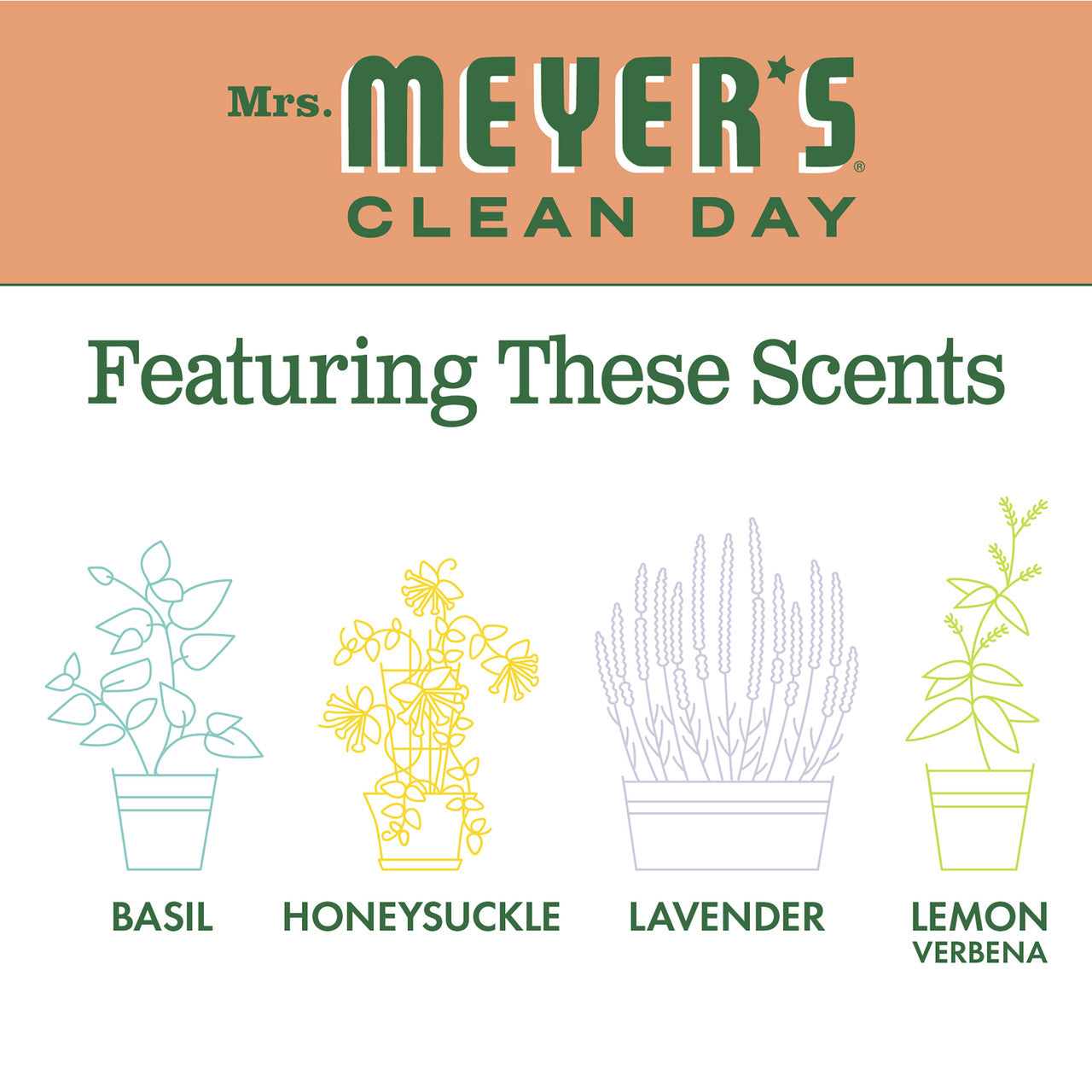 Meyers Geranium Liquid Hand Soap (6x12.5 Oz)-7