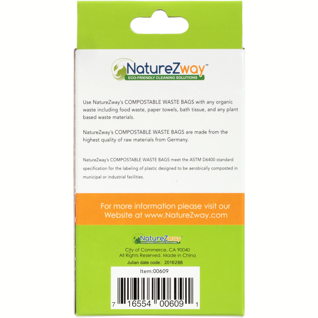 NATZWY CMPST PET WST BAG ( 12 X 60 CT   )-2