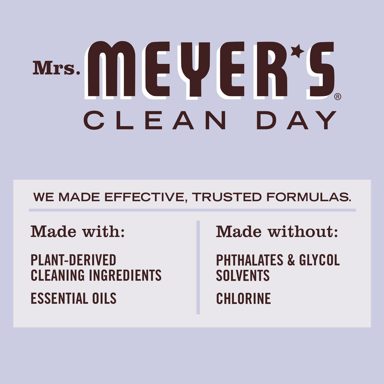 Mrs Meyers Clean Day Tub & Tile Lavender (6x33 OZ)-4