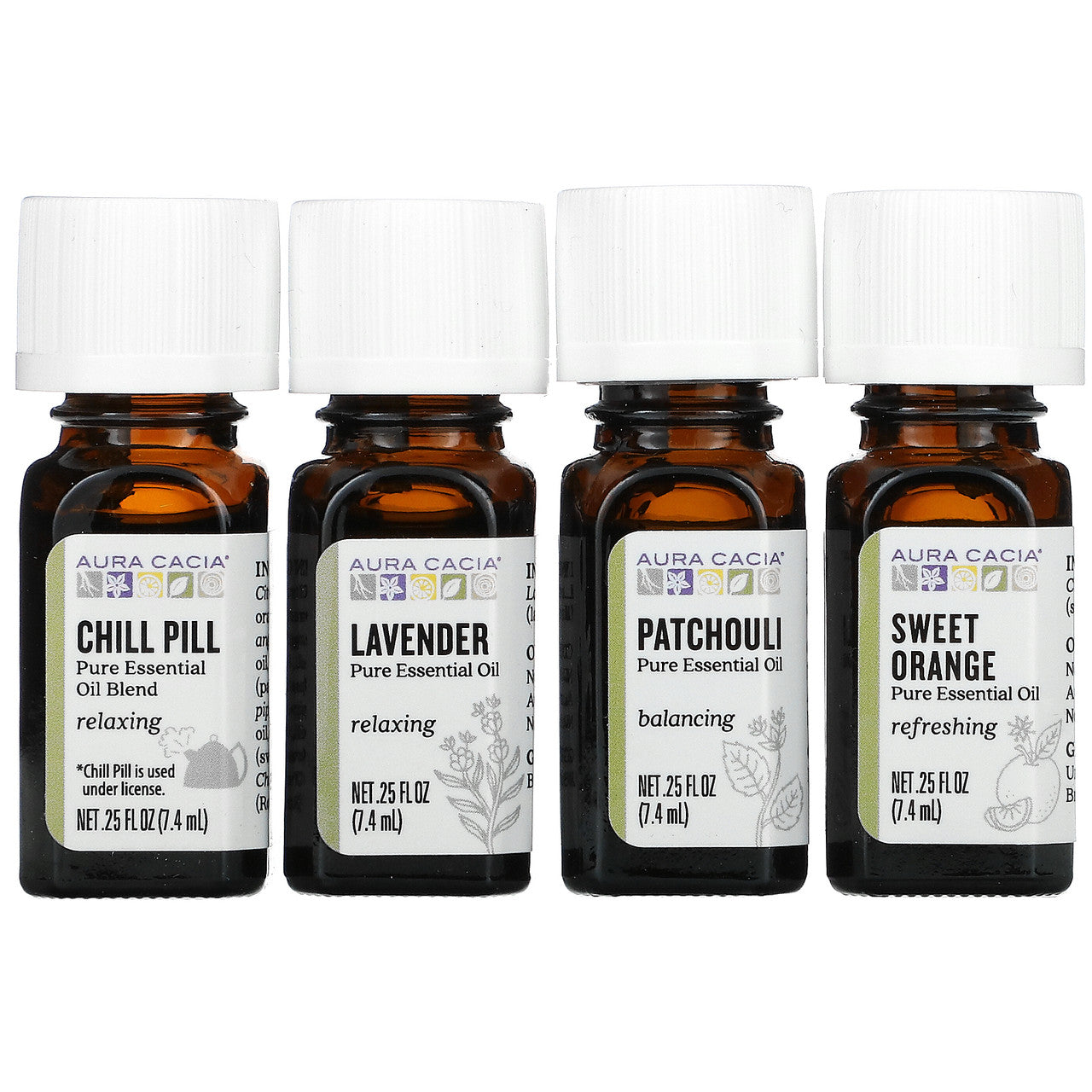 AC RELAX ESSENT OIL KIT ( 4 X 0.25 OZ   )-1