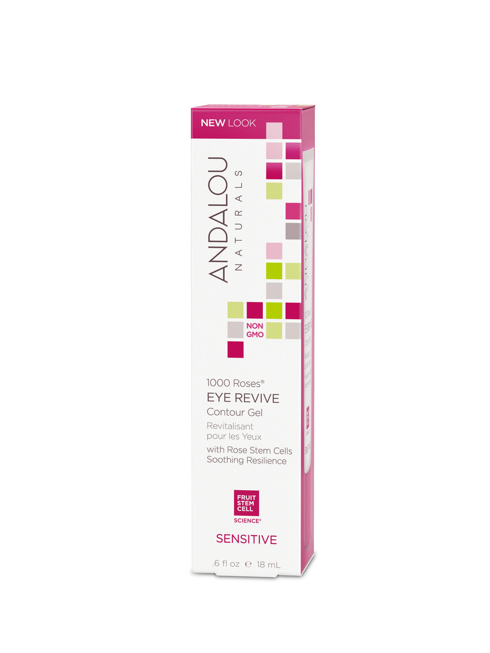 Andalou Naturals 1000 Roses Eye Revive Contour Gel (1x0.6 OZ)-1